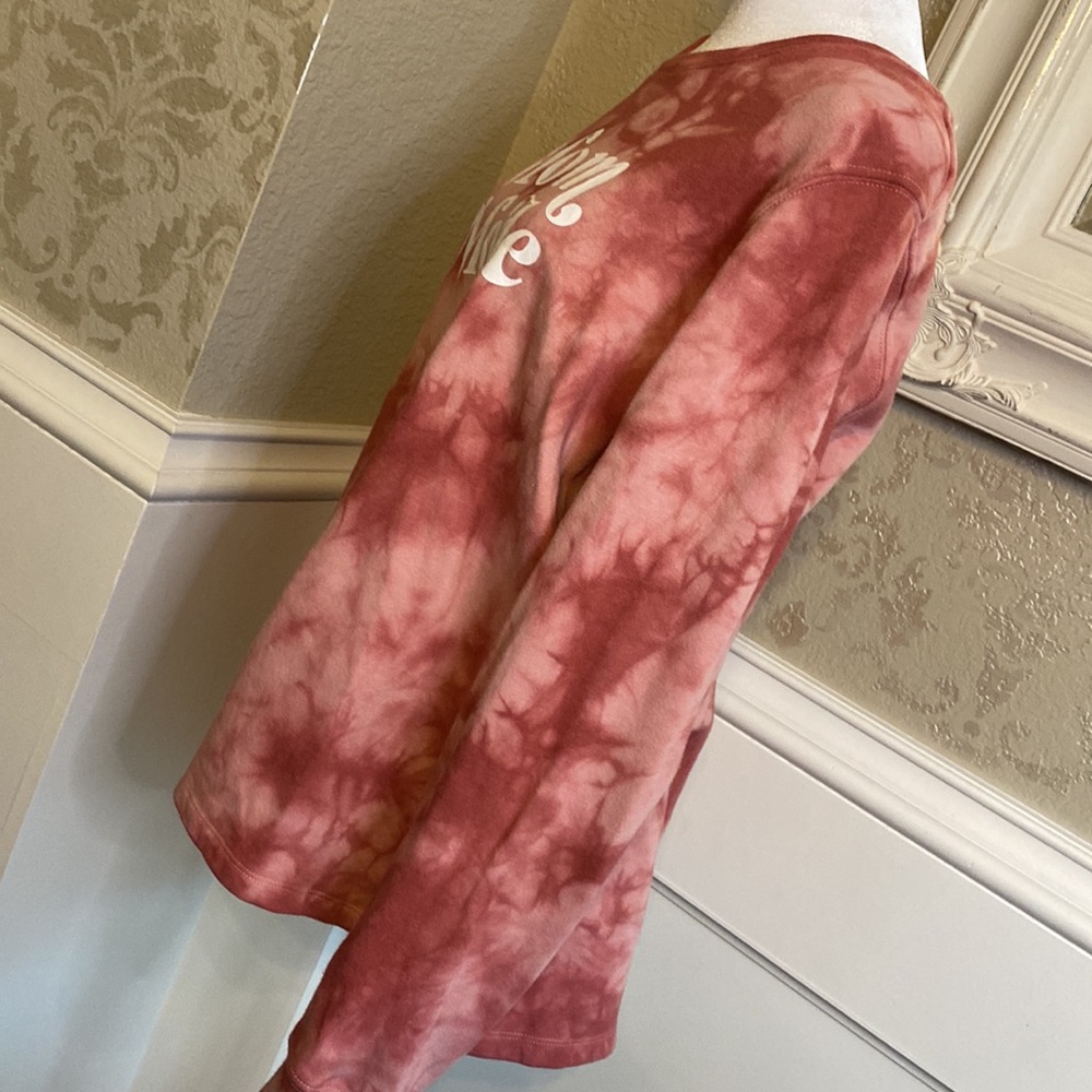 Lightweight Soft “Mom Mode” Tye Dye Sweatshirt Size M - Picture 3 of 5
